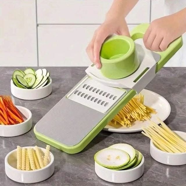 Imported 5 in 1 Multi-functional Vegetable Slicer